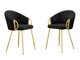 Ensemble de chaises Miramar 145 (Noir)