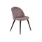Καρέκλα Dallas 136 (Dusty pink + Μαύρο)