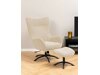 Sillón Oakland 642 (Negro + Crema)