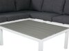 Conjunto de muebles de exterior Dallas 2158 (Blanco + Gris)