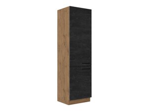 Skapis ar durvīm Wood Dark 131