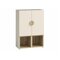 Schrank Ogden R105 (Beige + Artisan Eichenholzoptik)