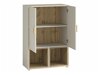 Schrank Ogden R105 (Anthrazit + Beige + Artisan Eichenholzoptik)