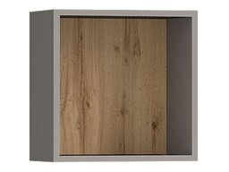 Estantería de pared Ogden R106 (Antracita + Roble Artisan)