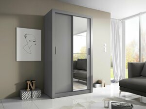 Kleiderschrank Fresno 118 (Grau)