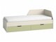 Cama Ogden R108 (Verde claro + Beige)