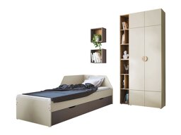 Set di mobili Ogden R110 (Antracite + Rovere Artisan + Beige)