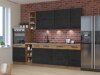 "Set da cucina modulare " Wood Dark 130