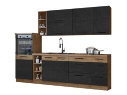 "Set da cucina modulare " Wood Dark 130