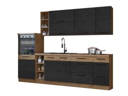 "Set da cucina modulare " Wood Dark 130