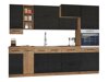 "Set da cucina modulare " Wood Dark 129