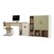 Bureauset Ogden R113 (Lichtgroen + Artisan eiken + Beige)