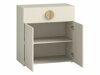 Conjunto de dormitorio Ogden R114 (Beige + Roble Artisan)