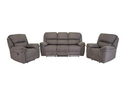 Set mobili imbottiti Dallas E103 (Grigio)