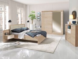 Schlafzimmer-Set Reno C105 (Sonoma Eichenholzoptik)