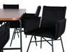 Conjunto de comedor Dallas 2787 (Negro)