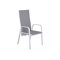 Silla de exterior Dallas 2776 (Blanco + Gris)