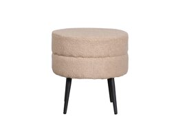 Pouf Dallas 2945 (Beige + Schwarz)