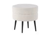 Pouf Dallas 2945 (Bianco + Nero)