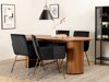 Conjunto de comedor Dallas 2757 (Negro + Cobre)