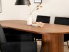 Conjunto de comedor Dallas 2757 (Negro + Cobre)