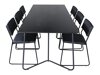 Conjunto de comedor Dallas 2722 (Negro)