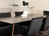 Conjunto de comedor Dallas 2718 (Negro)