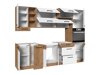 Modularan kuhinjski set Wood Grey 136