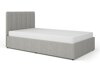 Conjunto de dormitorio Ogden S115 (Mate blanco + Gris)