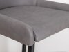 Silla de barra Dallas 2647 (Gris + Negro)