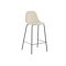 Silla de barra Dallas 2643 (Negro + Crema)