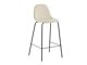 Silla de barra Dallas 2643 (Negro + Crema)