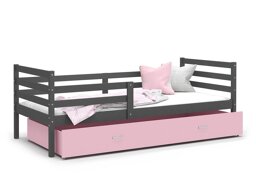 Cama Aurora 130 (Gris)