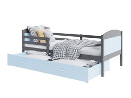 Bett Aurora 129 (Grau)