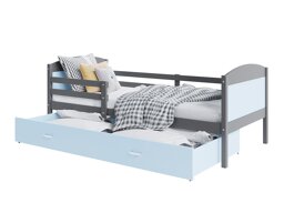 Cama Aurora 128 (Gris)