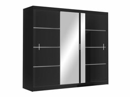 Kleiderschrank Honolulu 107 (Schwarz)