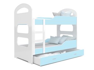 Letto a castello Aurora 115 (Blu)