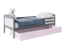 Bett Aurora 127 (Grau)