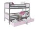 Etagenbett Aurora 103 (Grau)