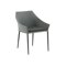 Silla de exterior Dallas 2563 (Negro + Gris)