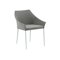 Silla de exterior Dallas 2563 (Blanco + Gris)