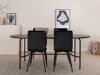 Conjunto de comedor Dallas 2530 (Negro)