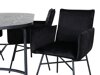 Conjunto de comedor Dallas 2528 (Negro)