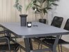 Conjunto de mesa y sillas Dallas 2193 (Negro)