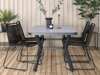 Conjunto de mesa y sillas Dallas 2120 (Negro)