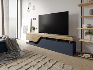 Mueble TV Comfivo AC104 (Antracita + Wotan roble)