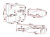 Набор для гостиной Comfivo AC105 (Антрацит + Wotan дуб)