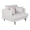 Sillón Dallas 1703 (Beige + Negro)