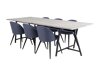 Conjunto de comedor Dallas 1599 (Azul)