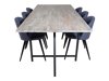 Conjunto de comedor Dallas 1599 (Azul)